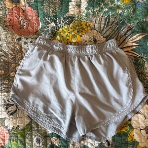 Nike Light Gray Women's Athletic Shorts